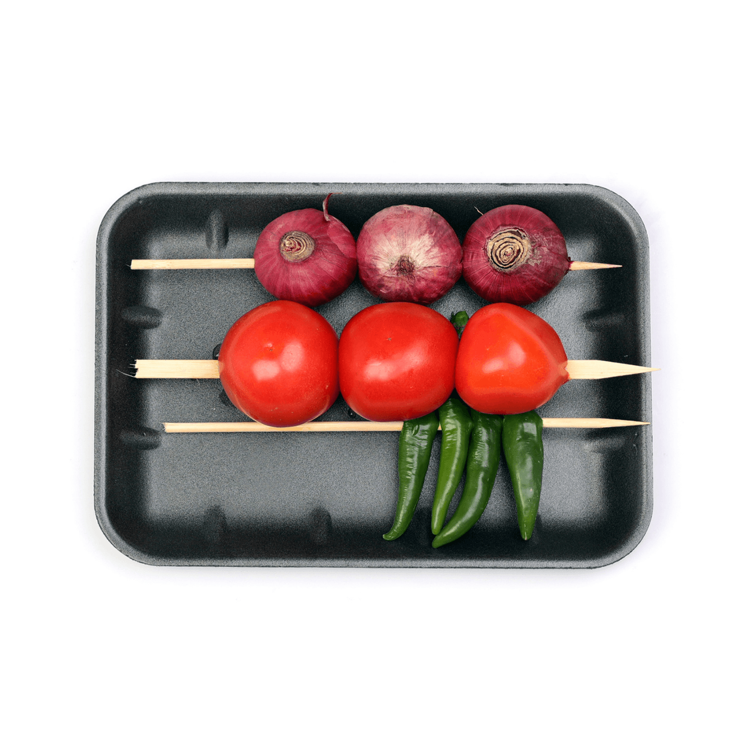 Tomato & Onion Skewers