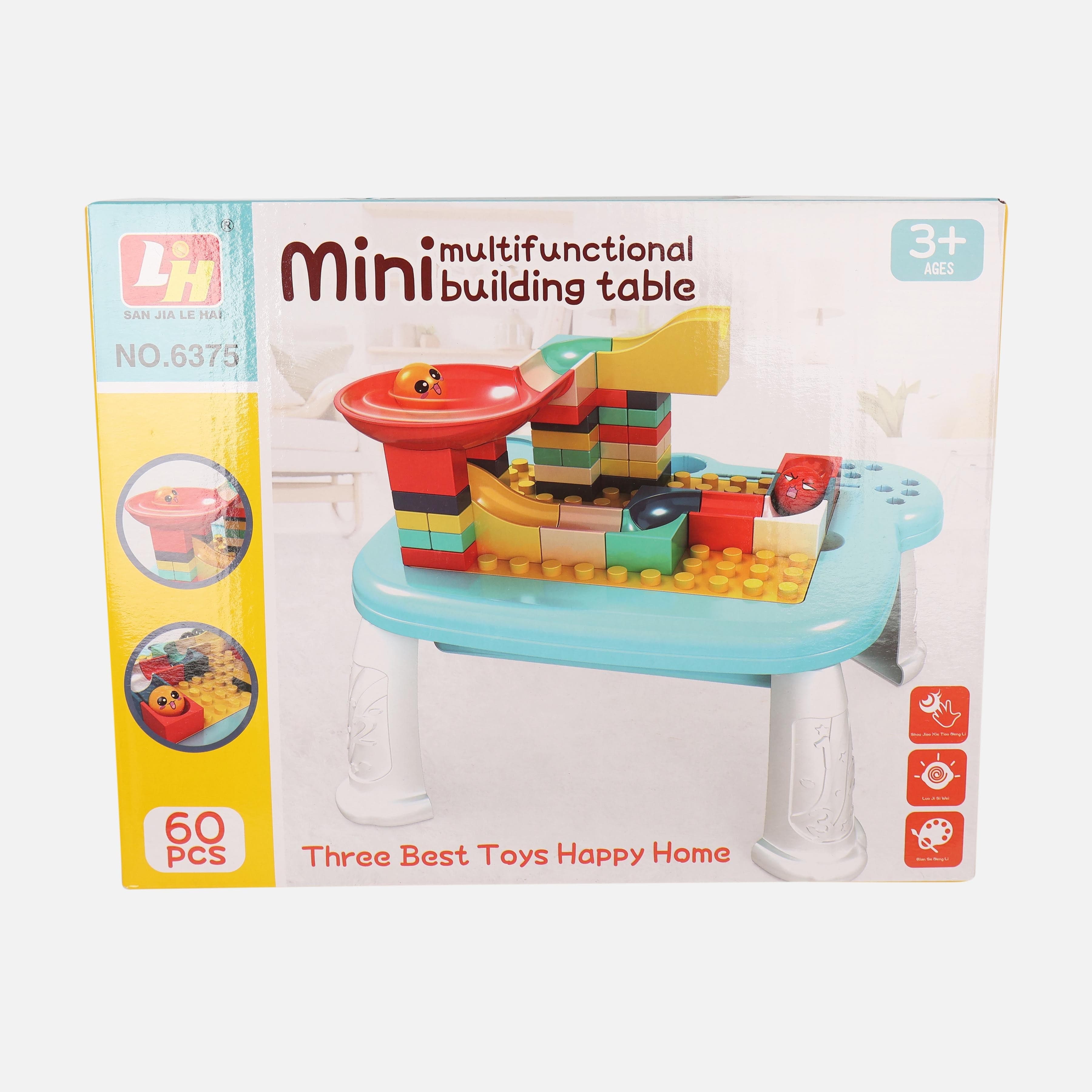 60-Piece Building Block Activity Table