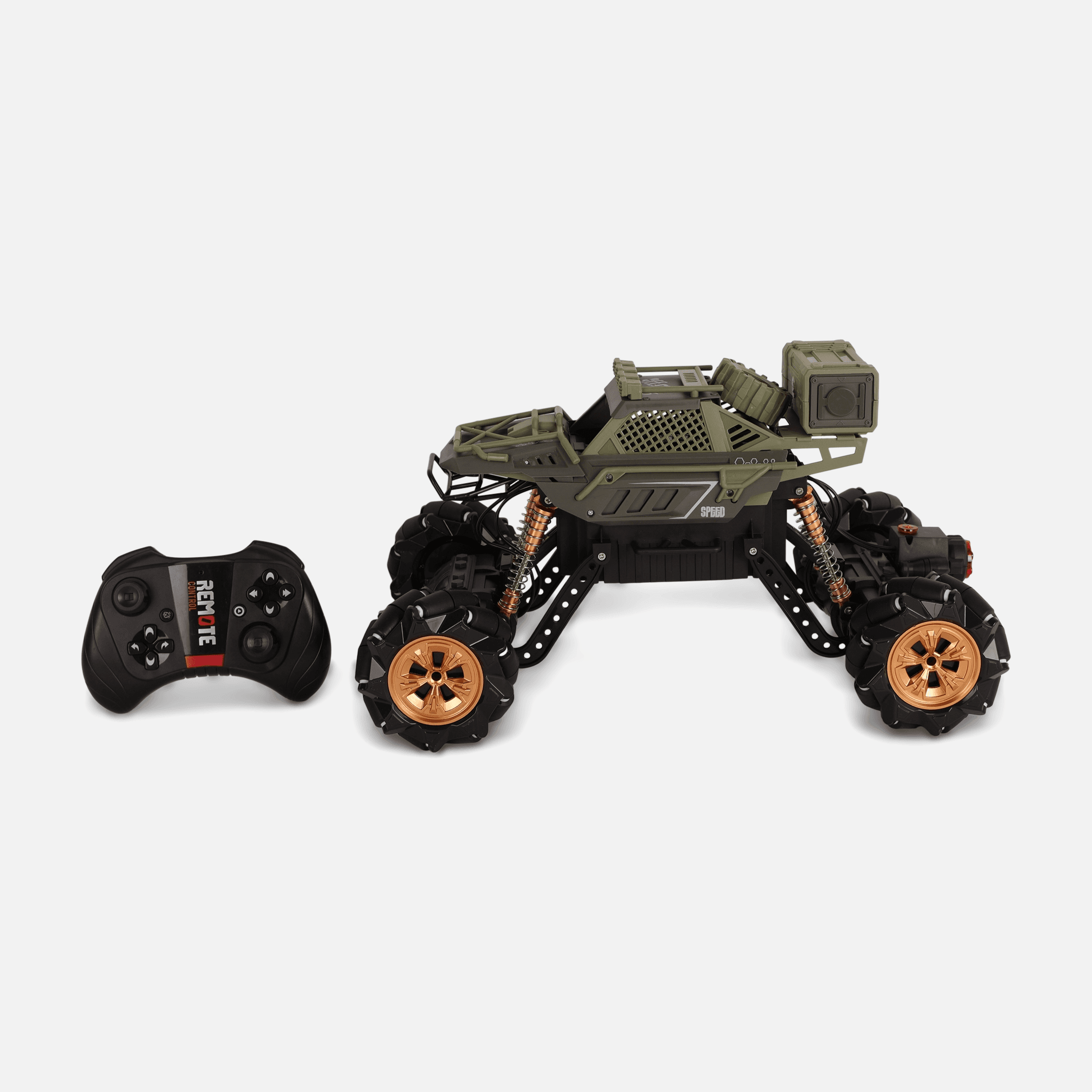 Kids Military Spray Remote Control Car