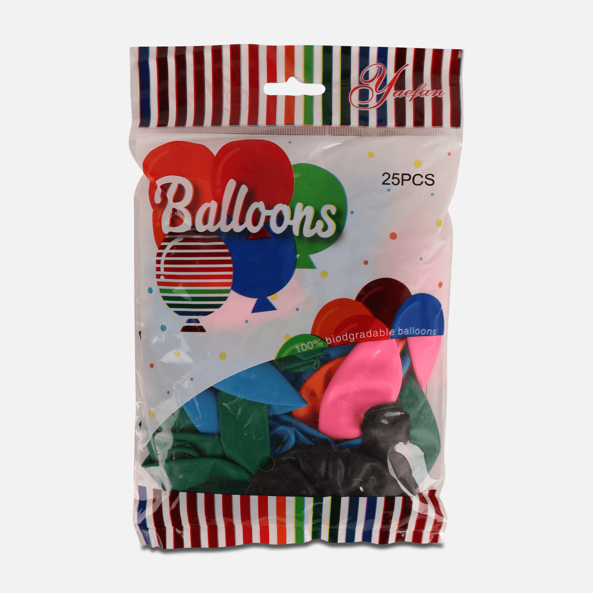25 Pieces Balloons Set 10 Inch