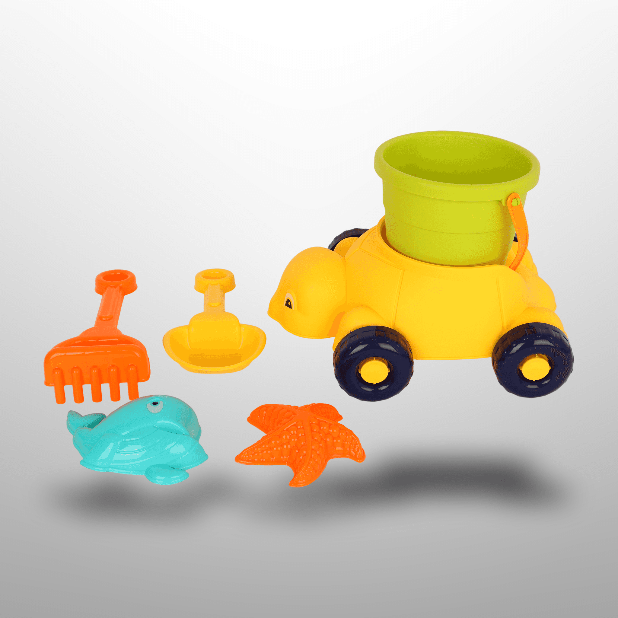 Kids Beach Toys Car Sets 8Pcs - Image 3