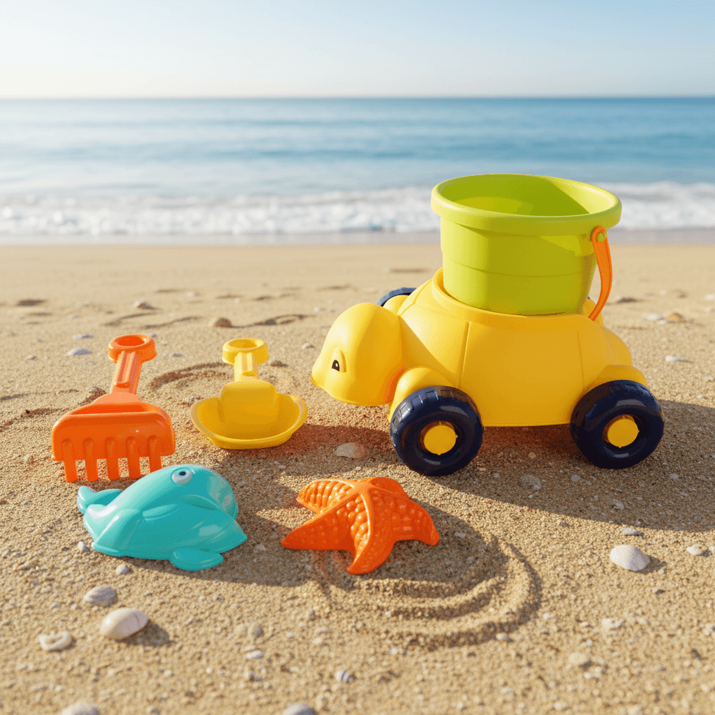 Kids Beach Toys Car Sets 8Pcs
