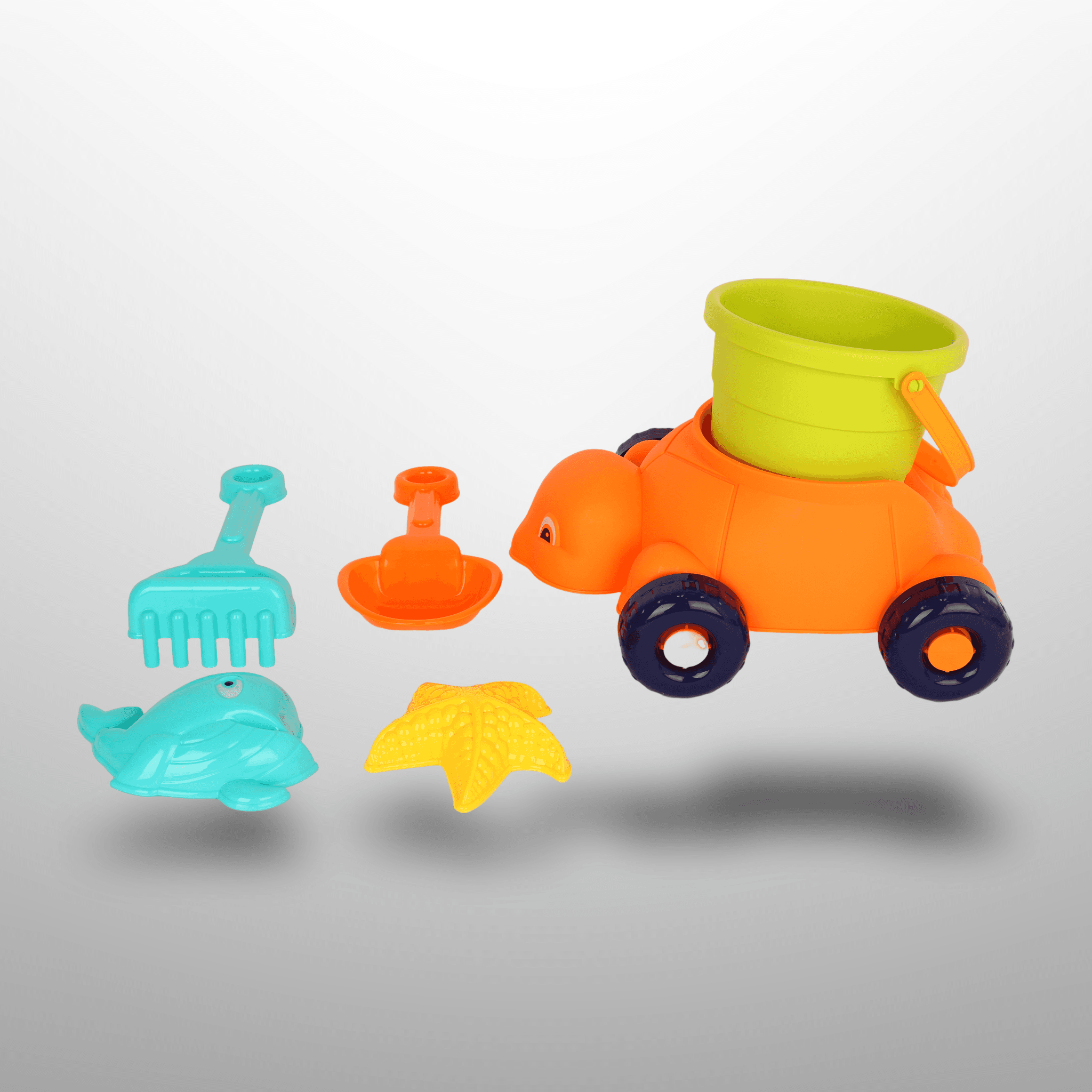 Kids Beach Toys Car Sets 8Pcs - Image 5
