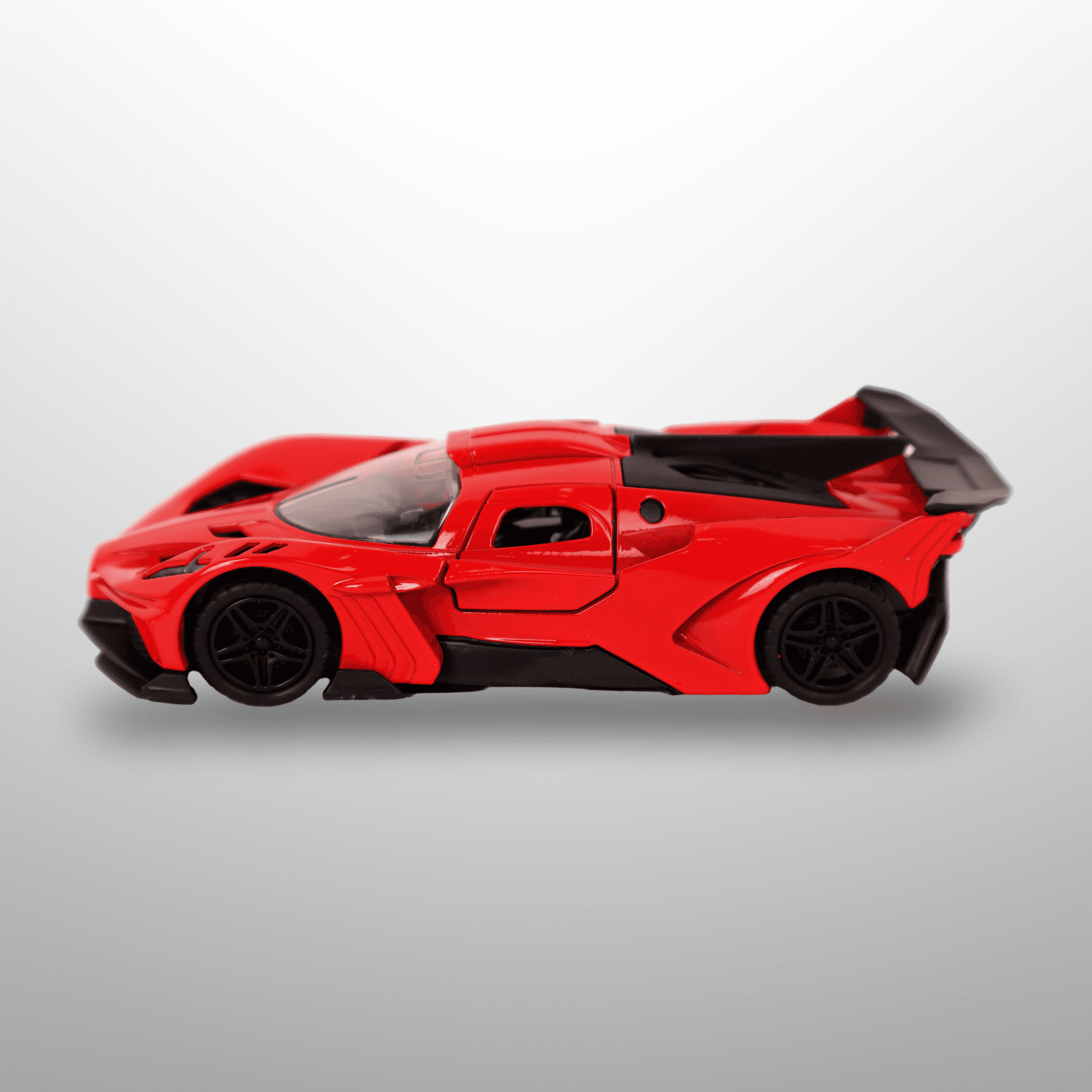 Bugatti Fire Meteor Die-Cast Toy Car-Open Door Sound & Light