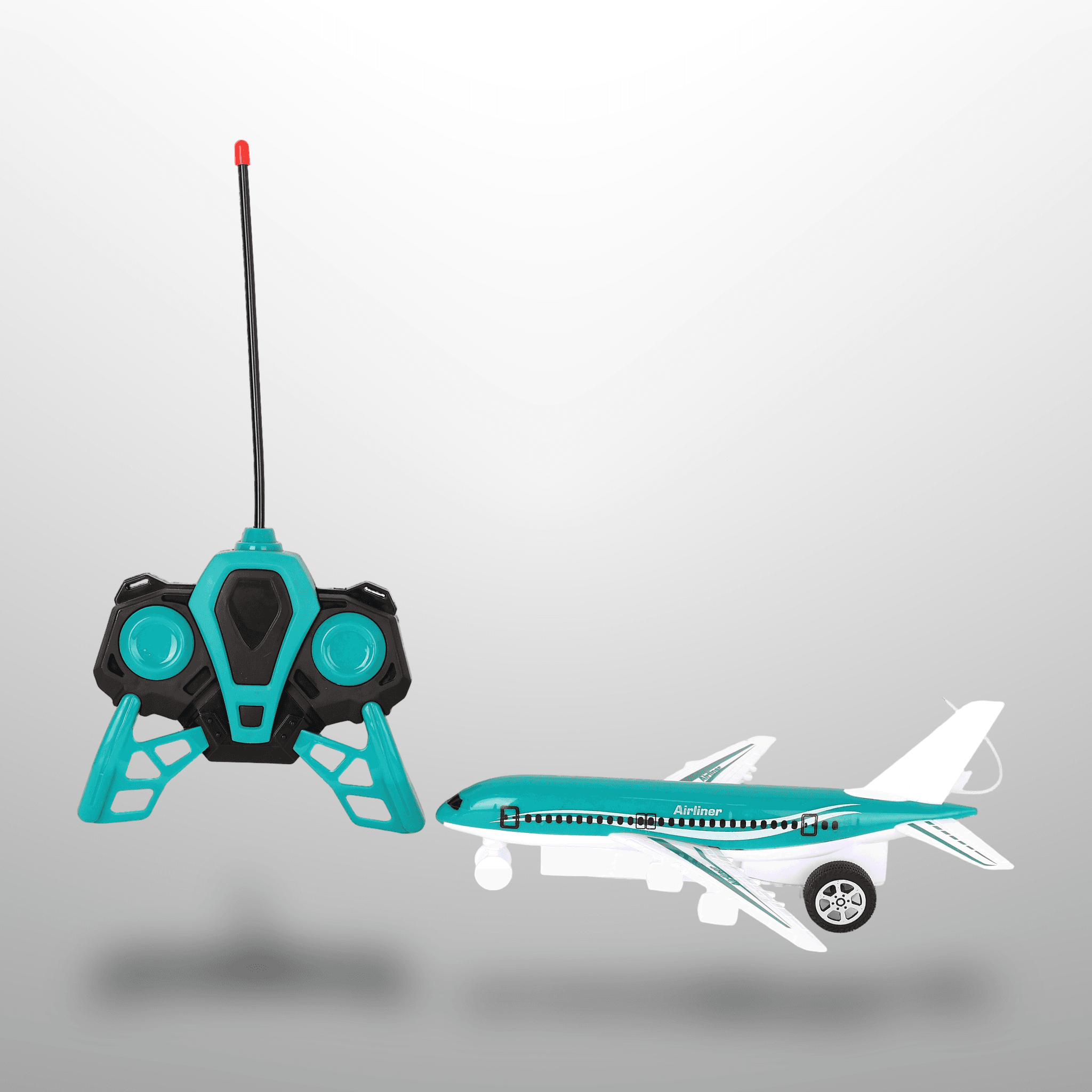 RC Airplane Toy – 27MHz 2-Channel Remote Control Airliner - Image 2
