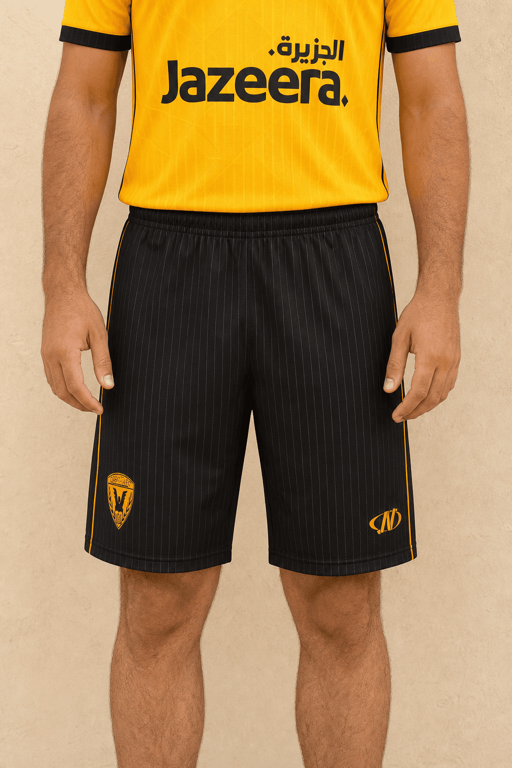 Qadsia SC Men Home Shorts 2026/27 - Black