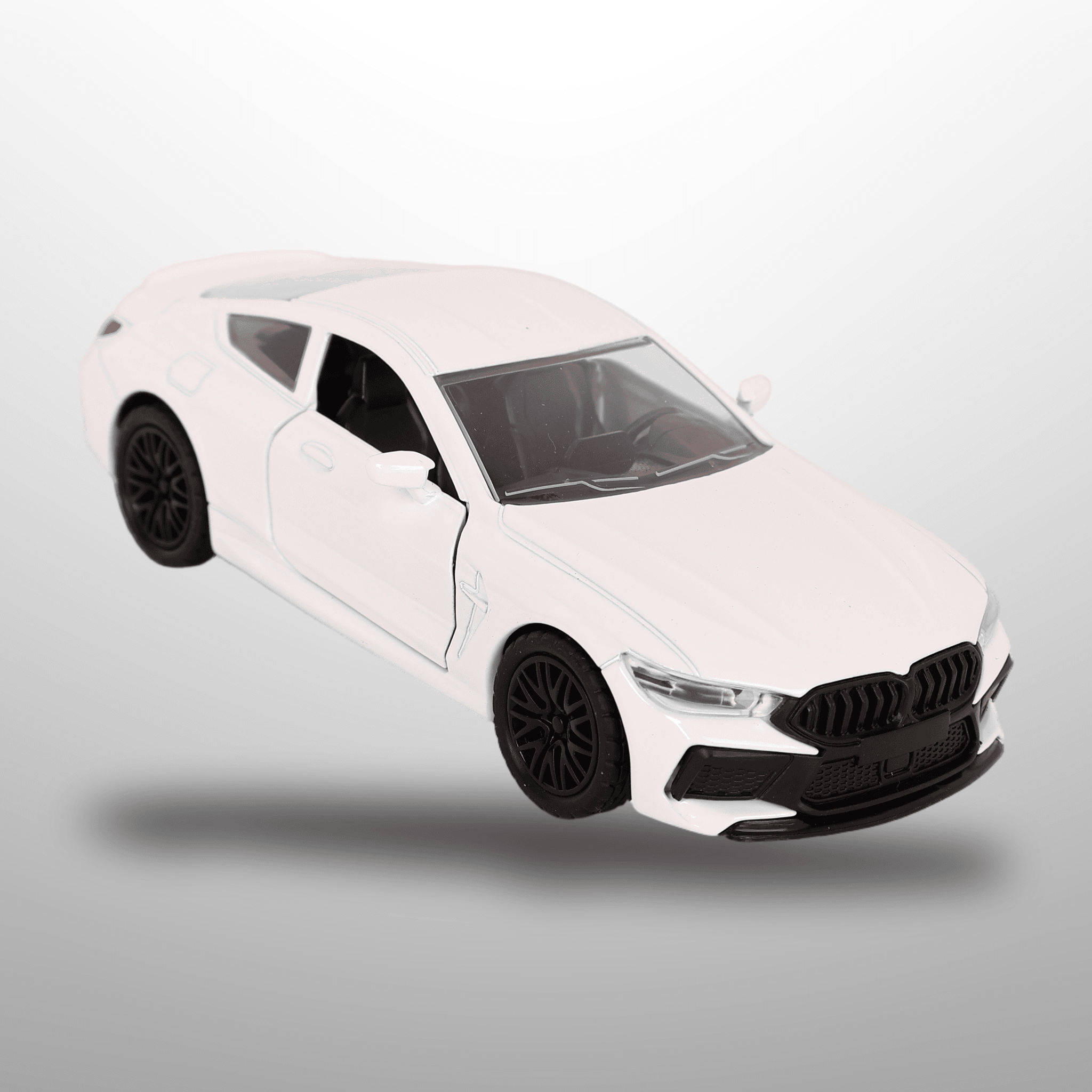 BMW M8 Diecast Toy Car – Openable Doors, Sound & Light