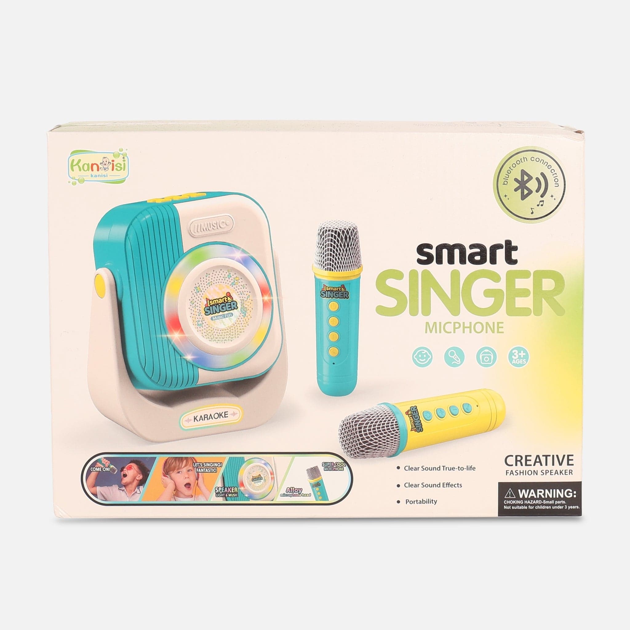 Kids Karaoke Machine With 2 Microphones - Image 3