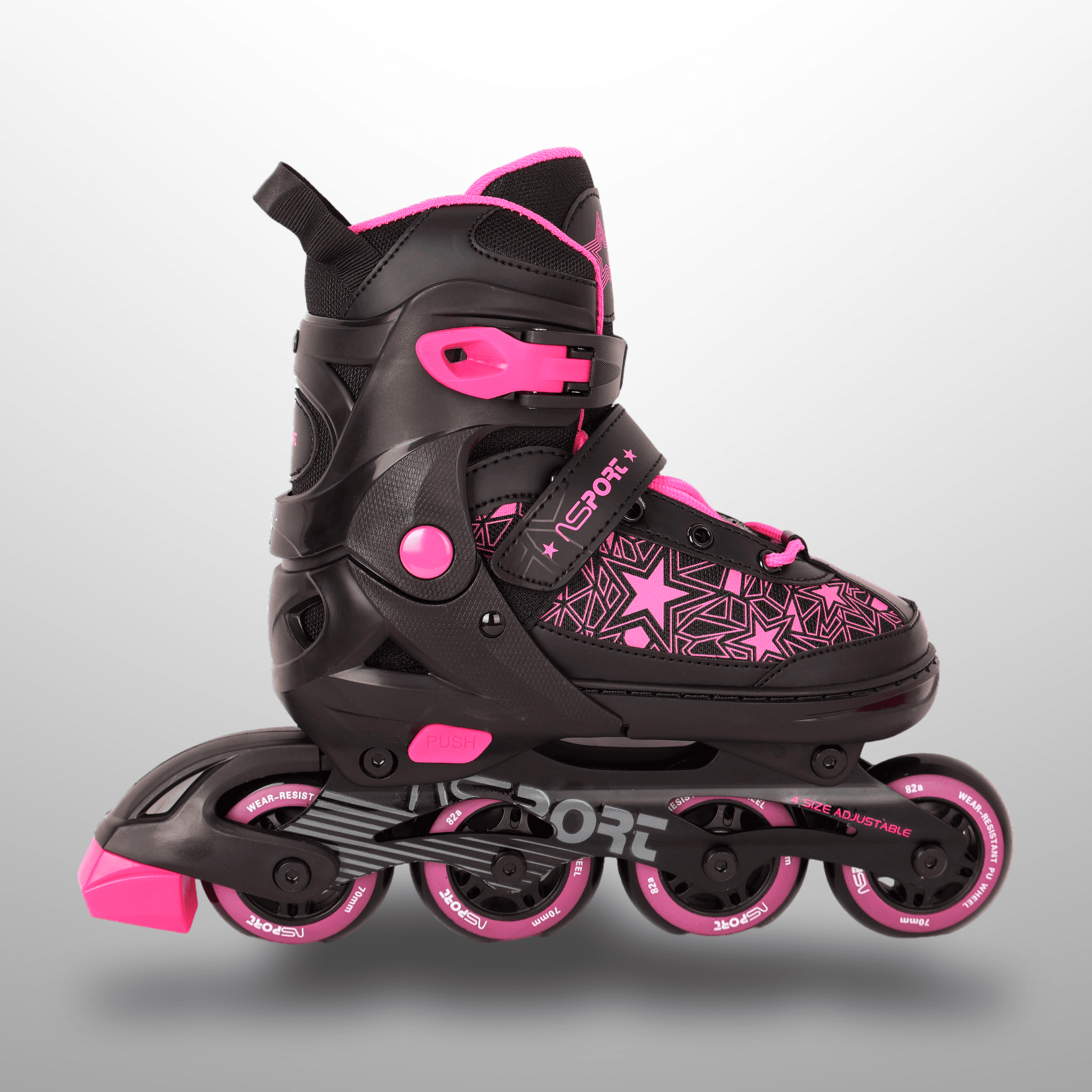 Kids Inline Skates Set With Helmet & Protective Gear - Image 2