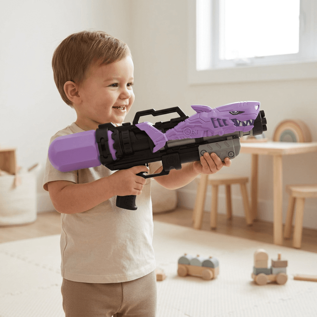 Kids Shark Design Water Gun