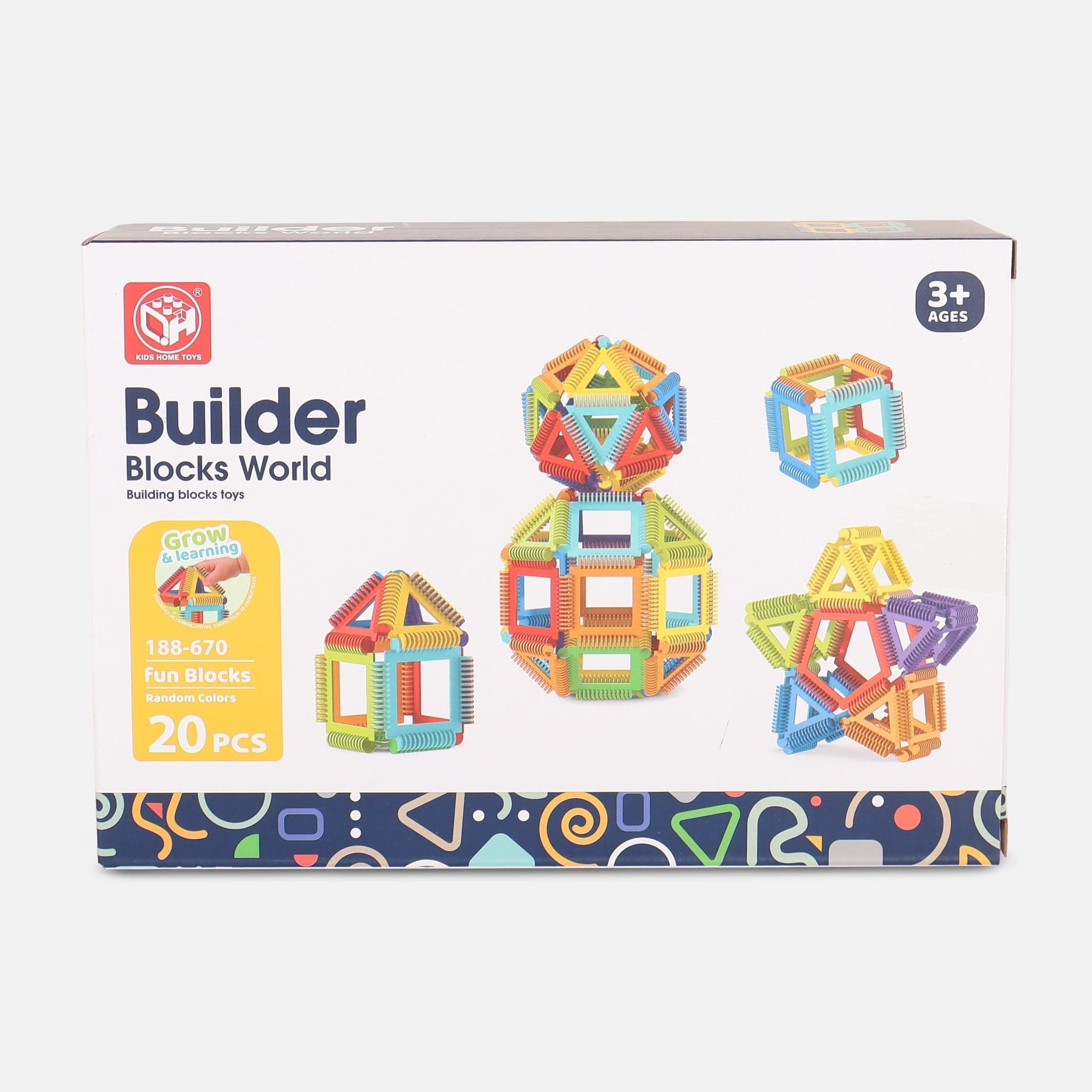 Magic Film Building Blocks Set 20 Pcs