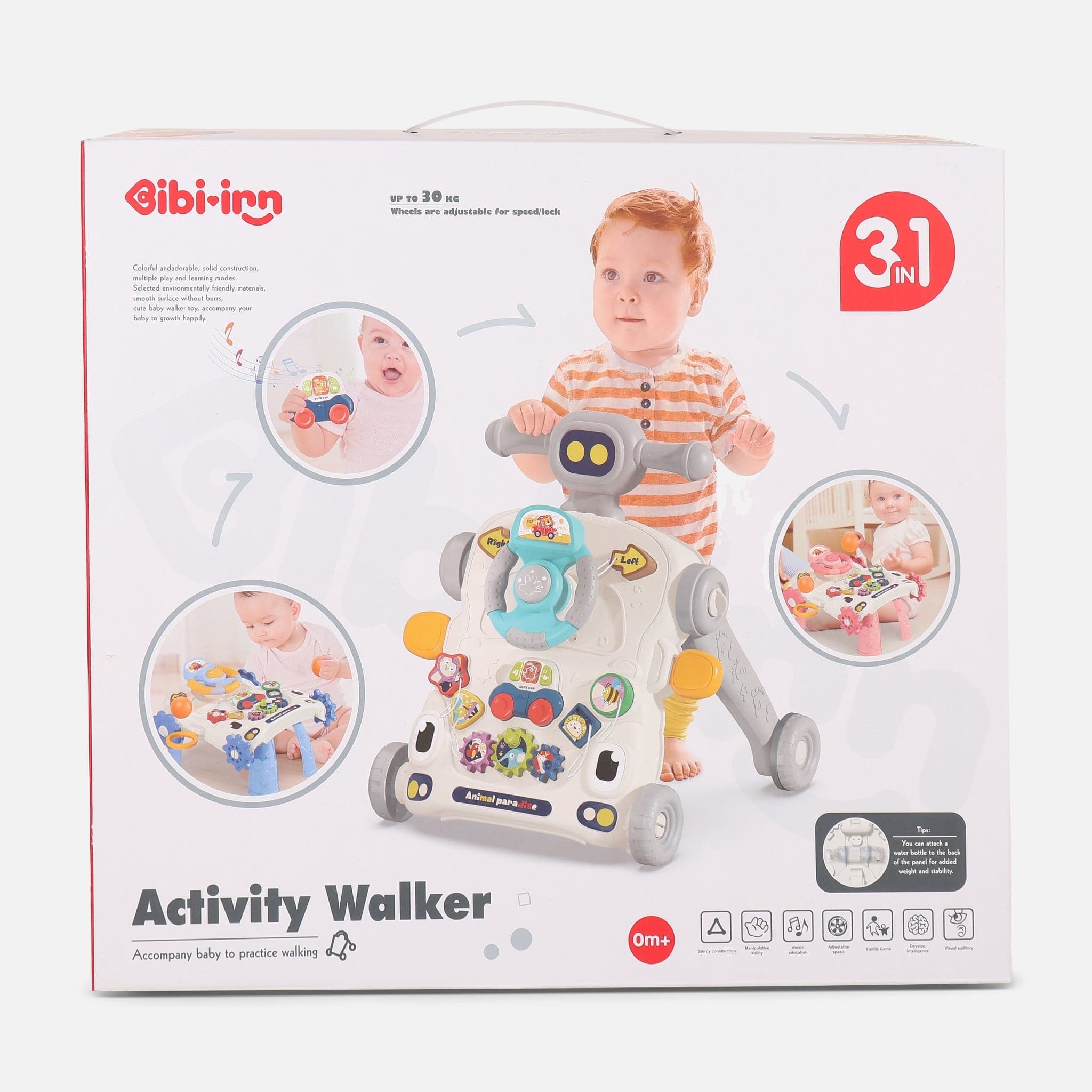 Kids Baby Walker With Activity Toys