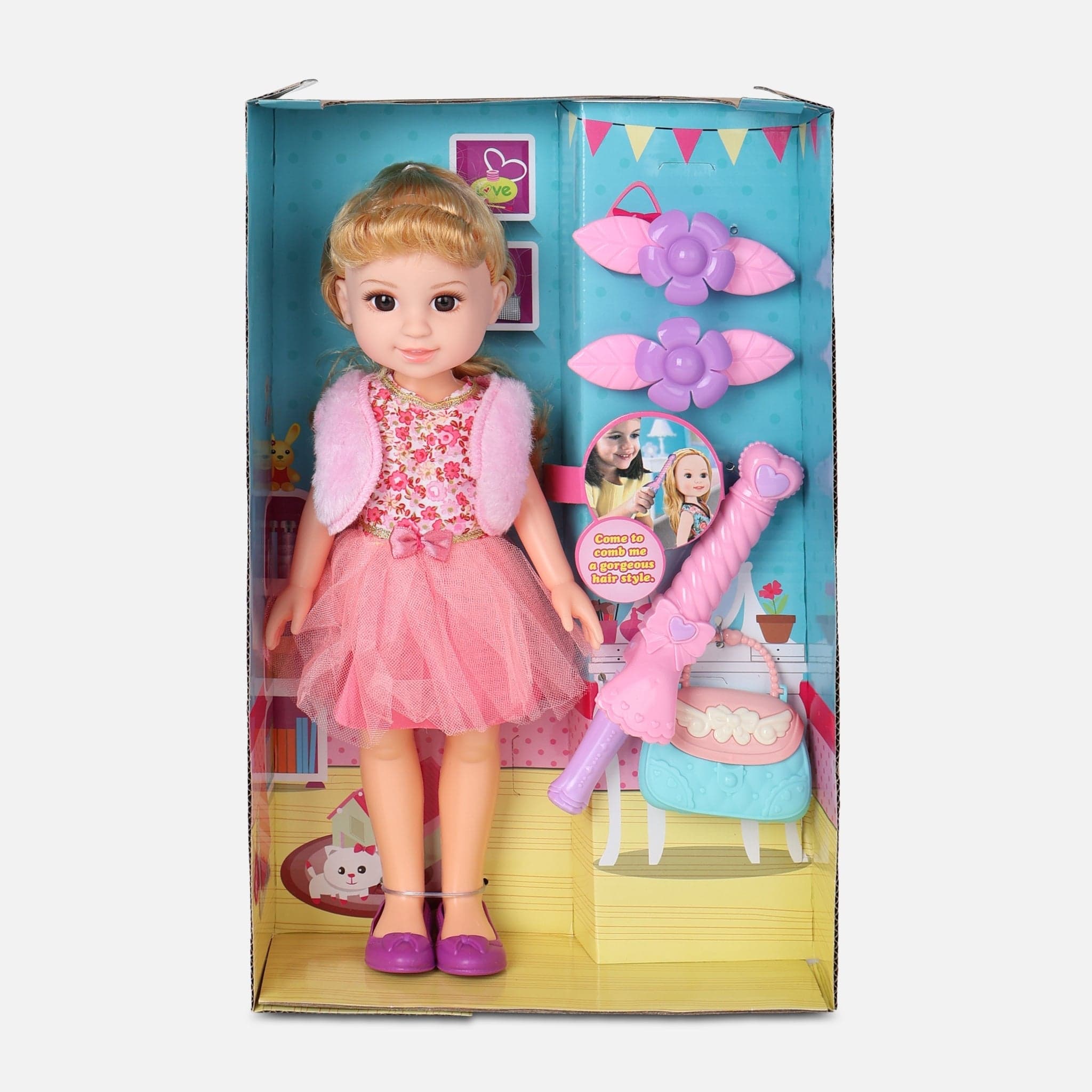 Doll With 2 Outfit Sets - Image 2