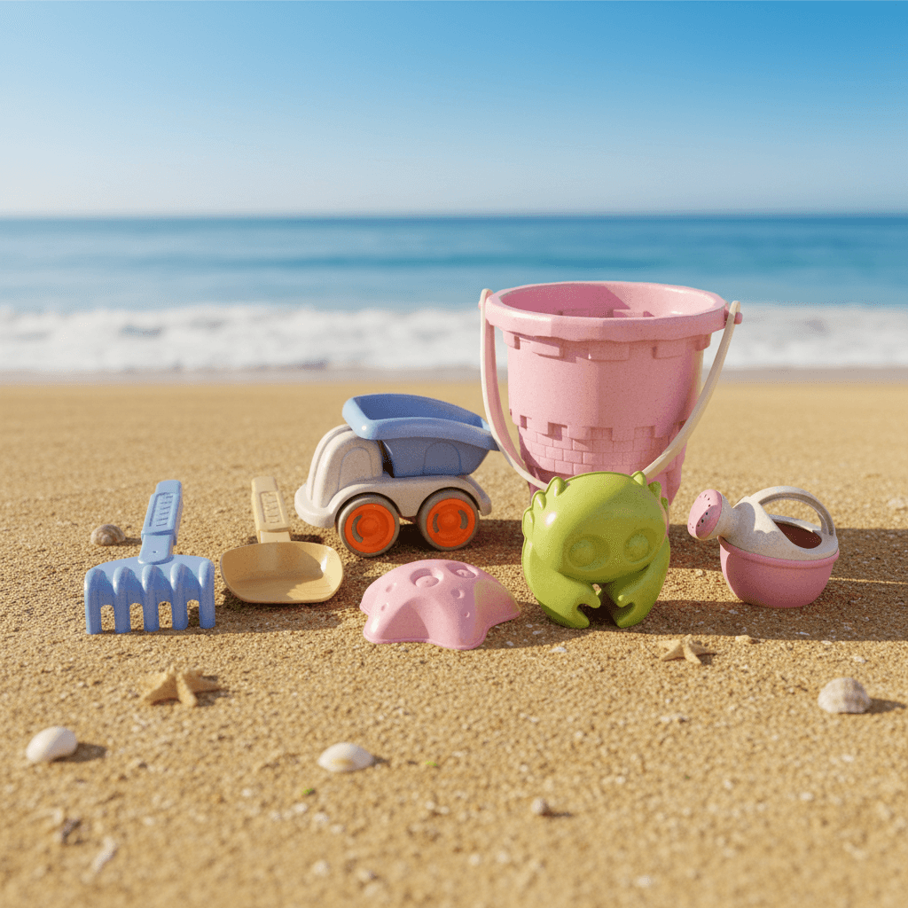 Kids Beach Toys Bucket Sets 7Pcs