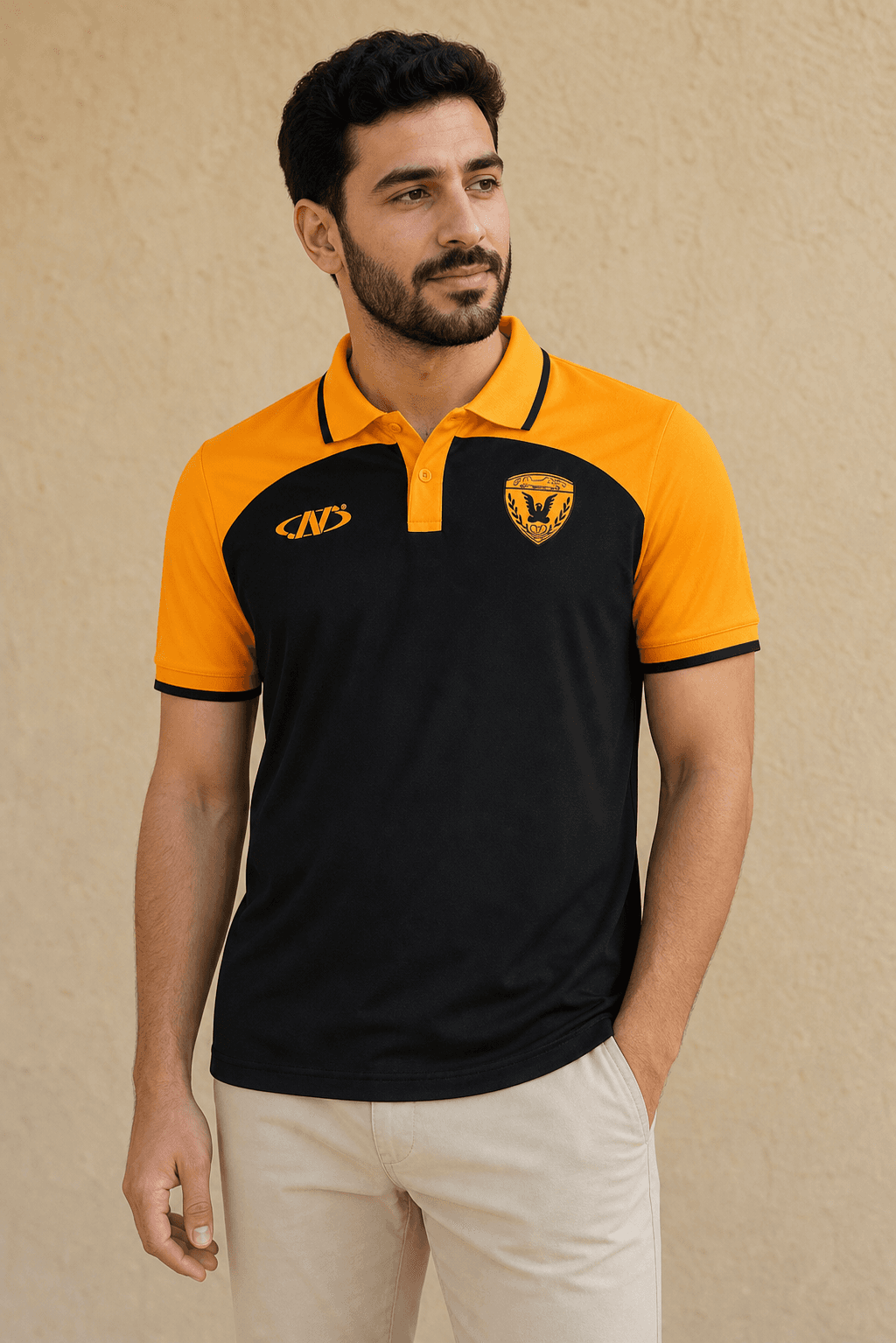 Qadsia SC Fans Men Polo - Black