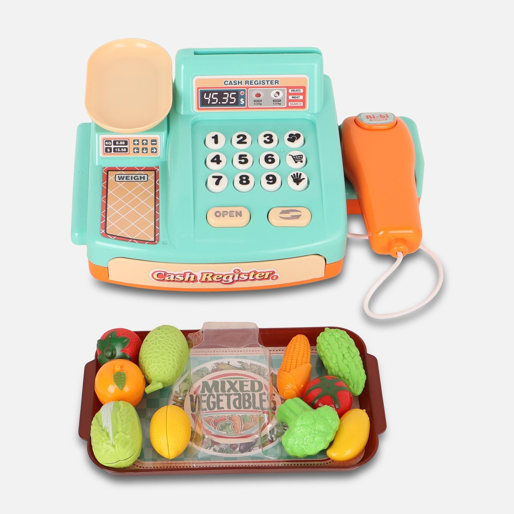 Kids Store Cash Register Playset
