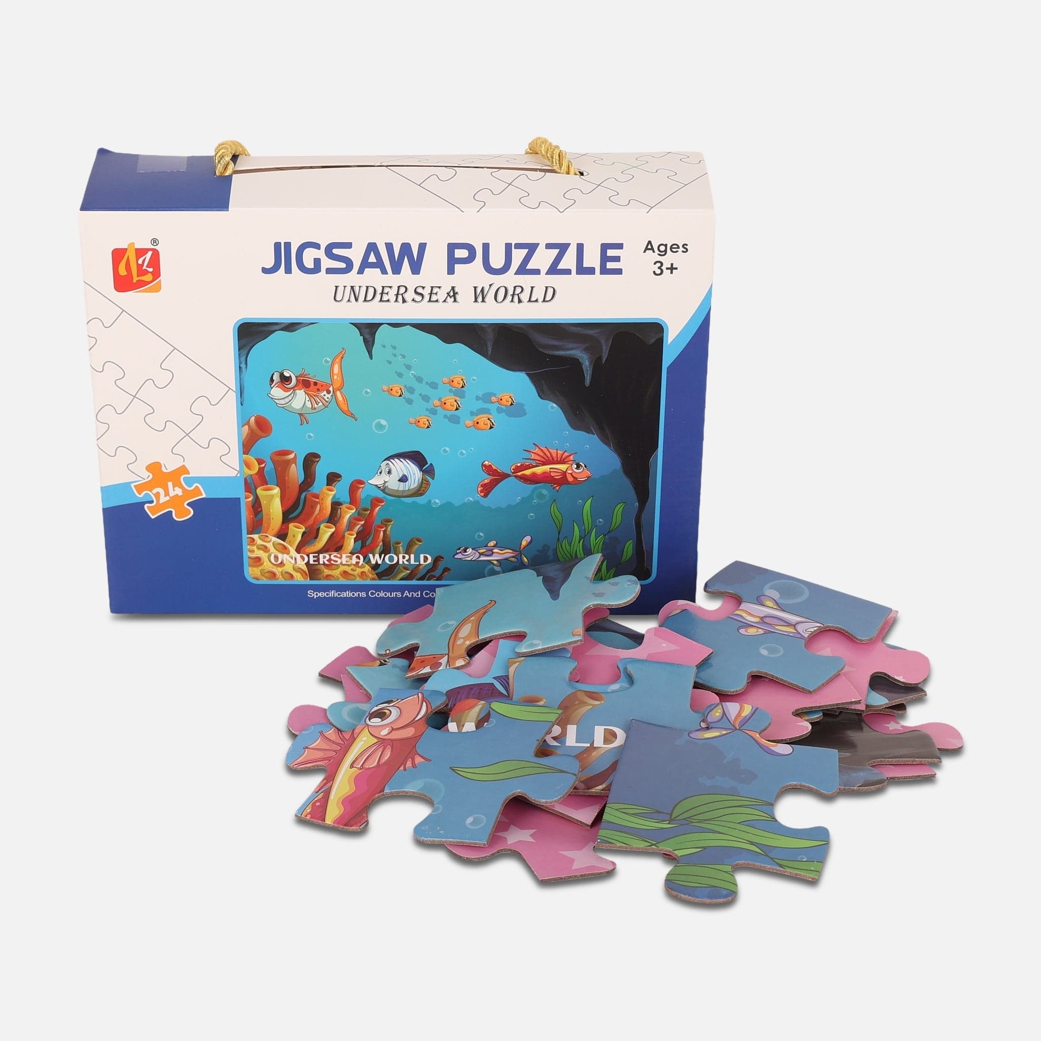 Puzzle Toy Underwater World 24Pcs - Image 2