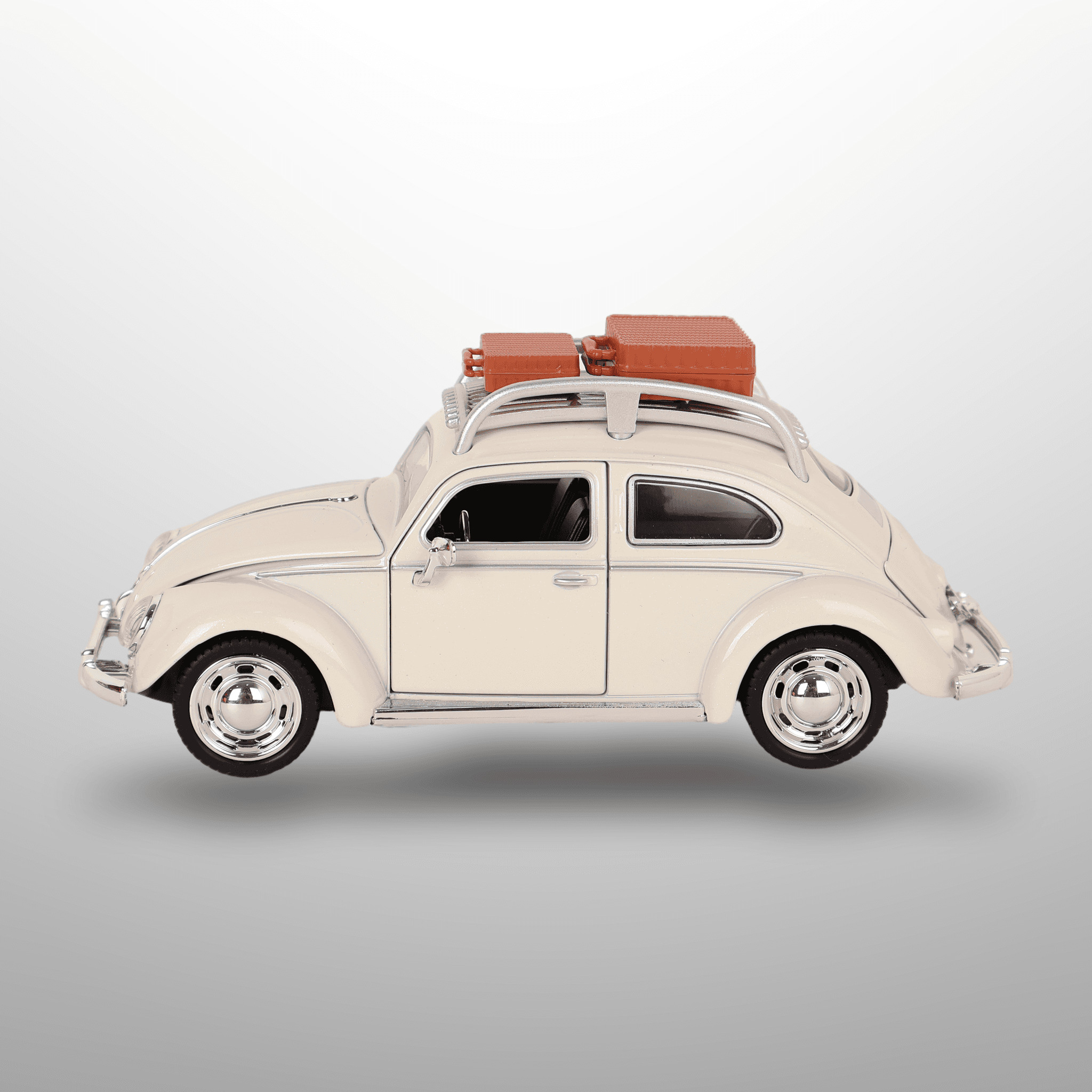 Volkswagen Beetle Die-Cast Toy Car-Open Door Sound & Light