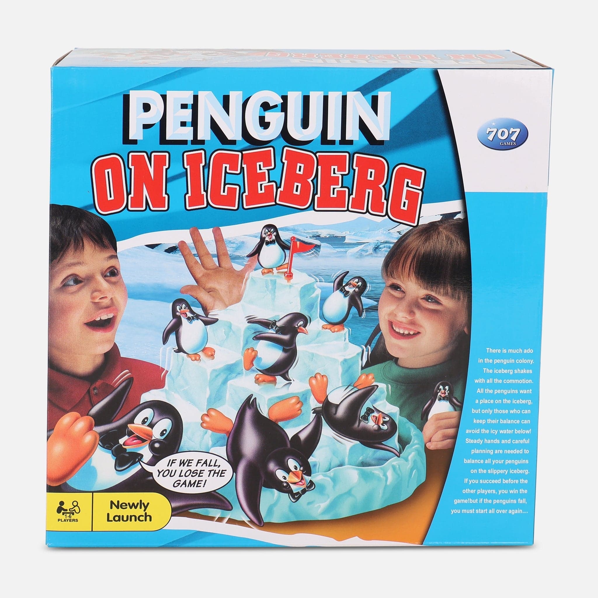 Kids Balance Game With Penguins Iceberg Stacking Toy - Image 2