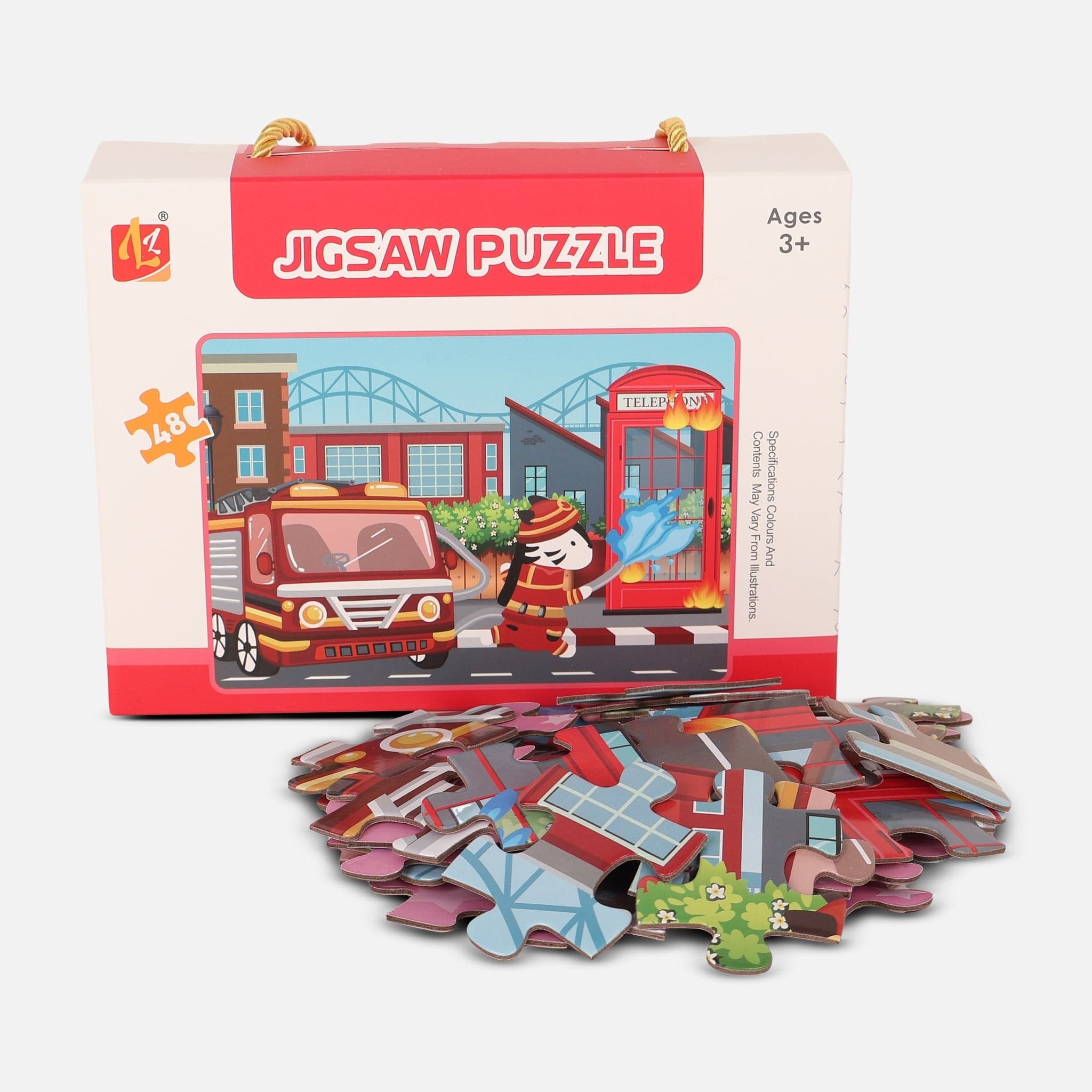 Puzzle Toy Fire Rescue 48Pcs - Image 2