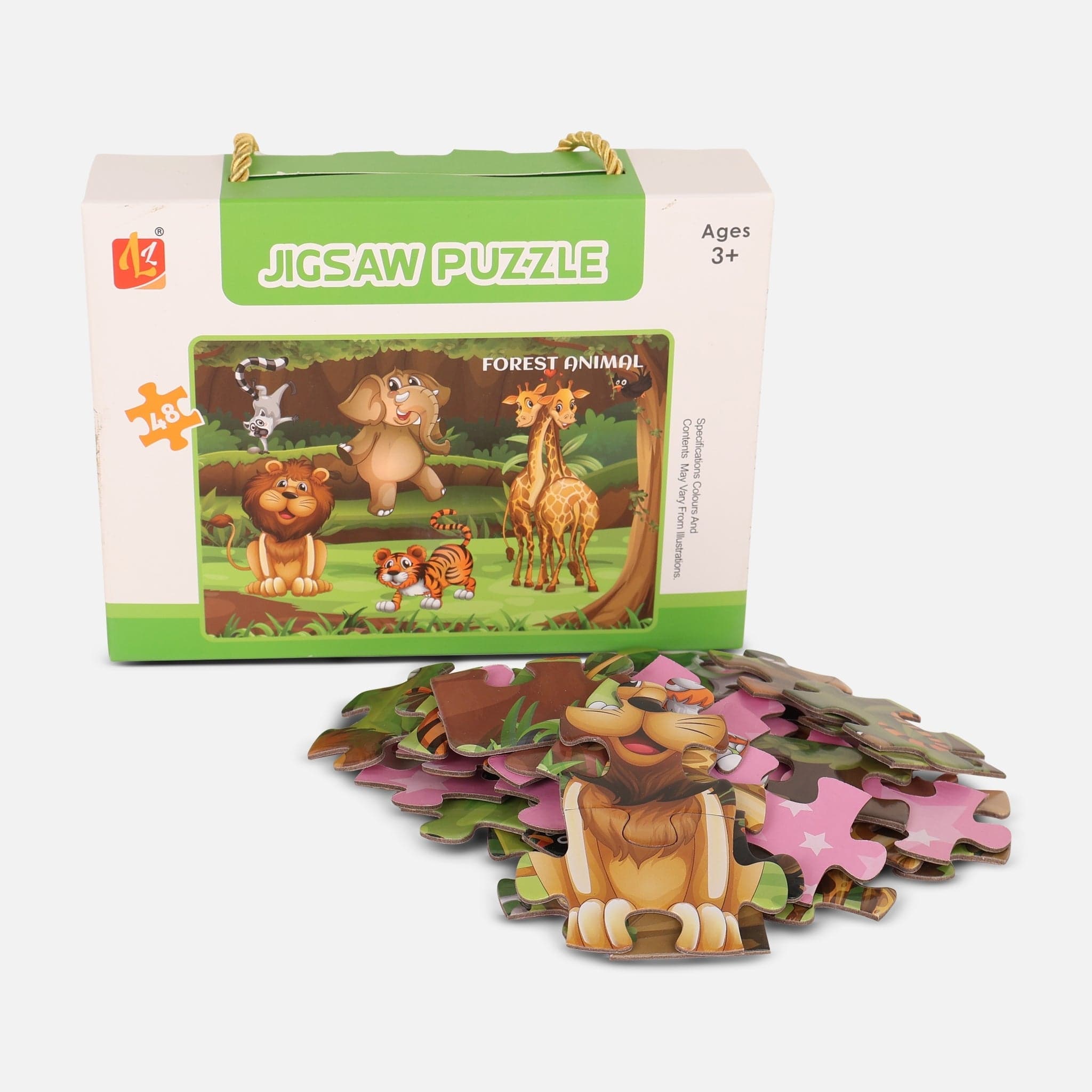 Puzzle Toy Forest Animals 48Pcs - Image 2