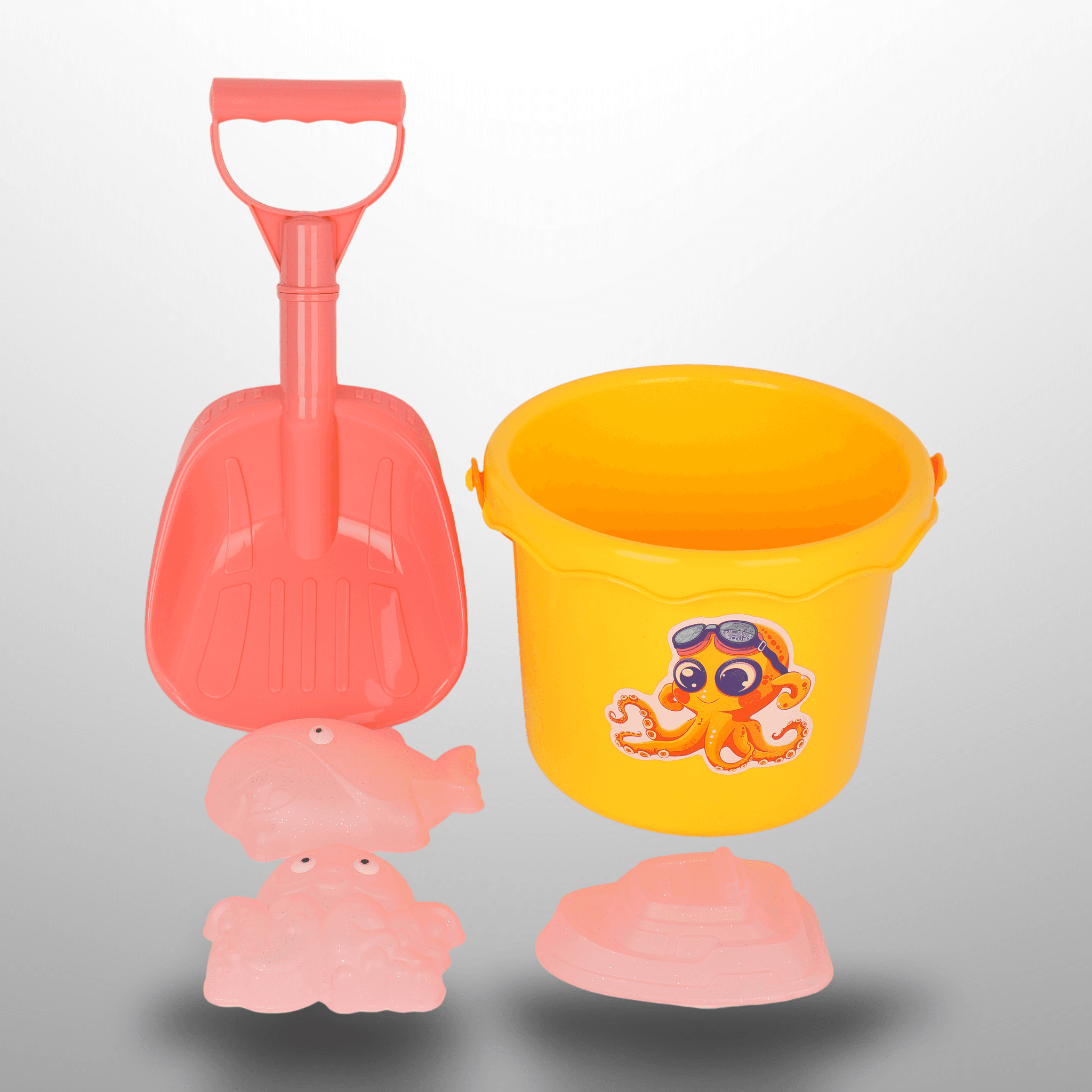 Kids Beach Toys Bucket Sets 5Pcs - Image 2