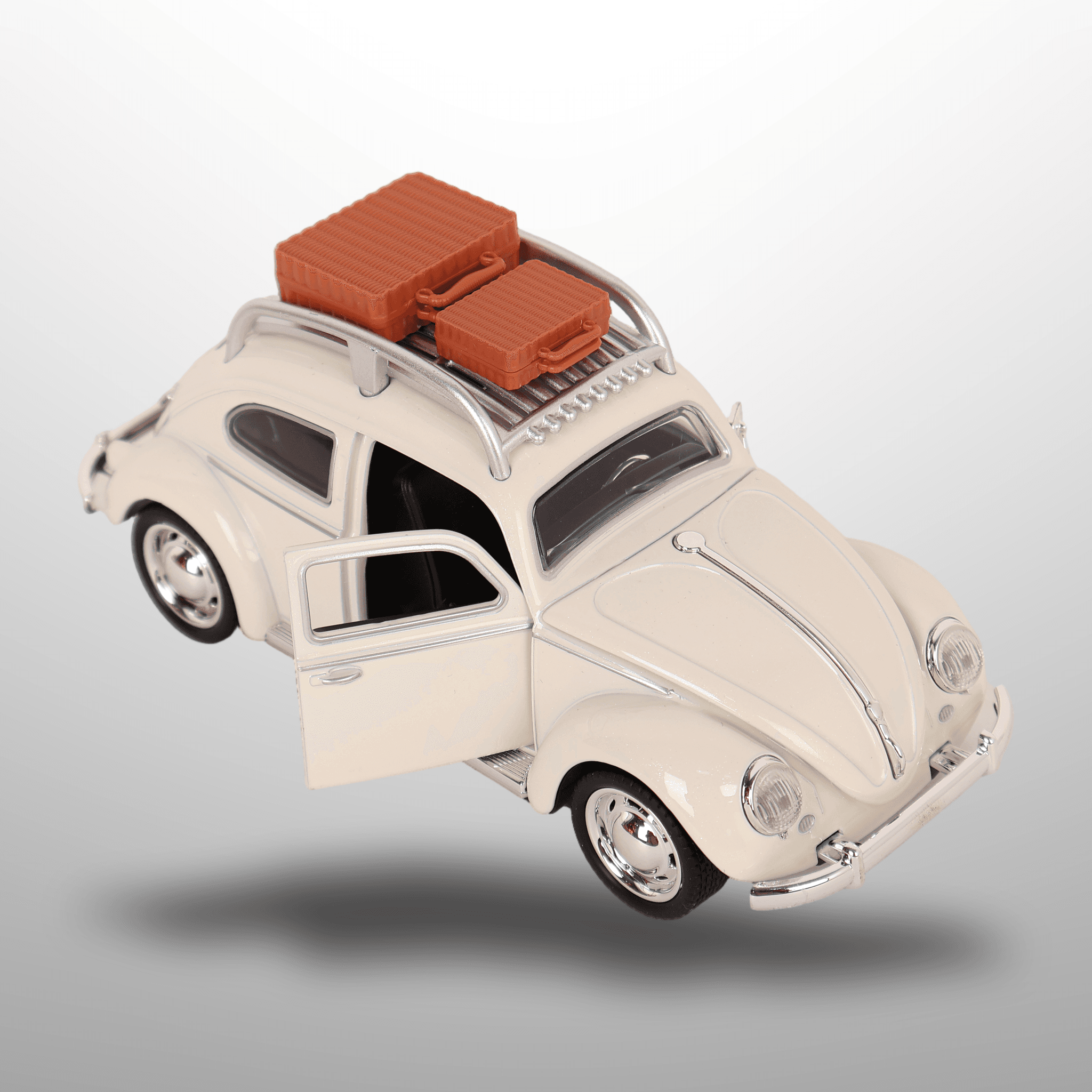 Volkswagen Beetle Die-Cast Toy Car-Open Door Sound & Light - Image 2