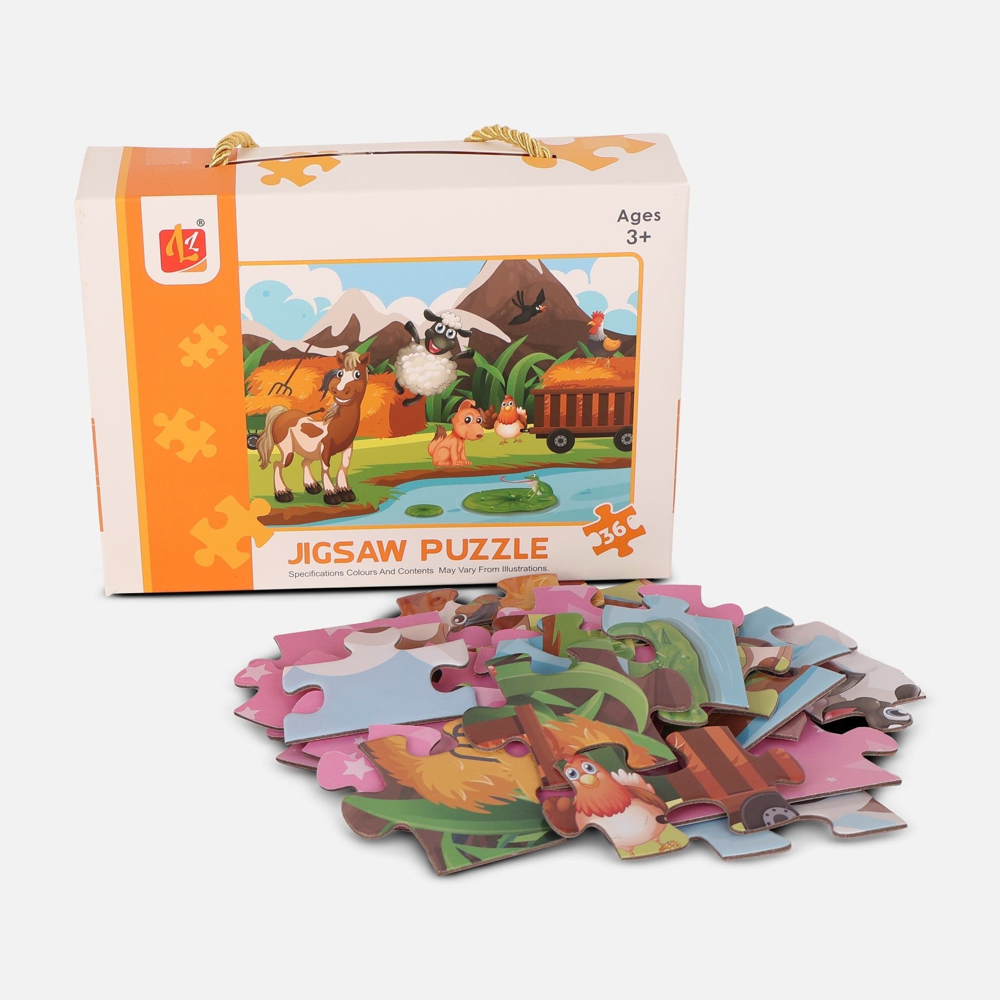 Puzzle Toy Farm Animals 36Pcs - Image 2