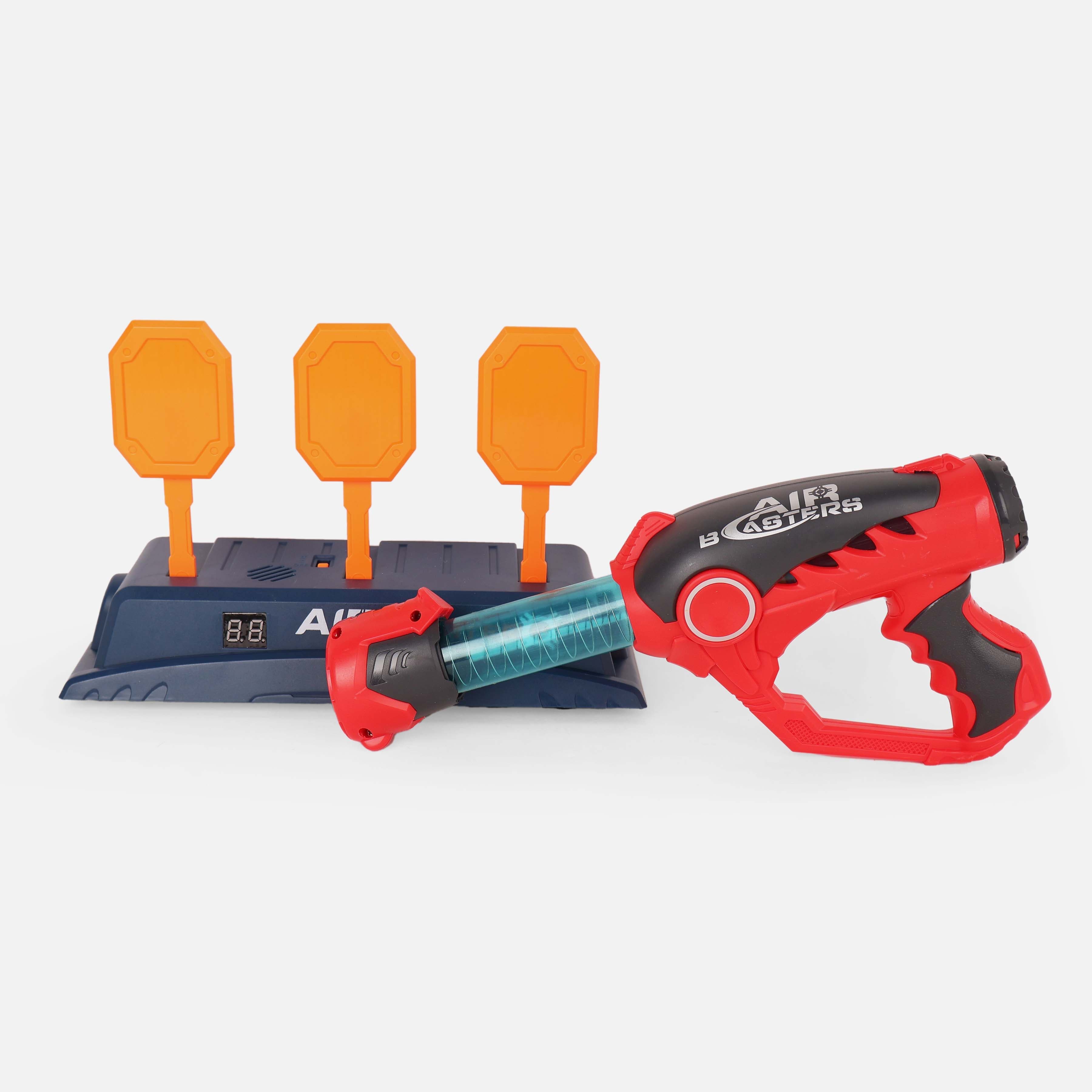 Power Air Blaster Toy Gun And 12 Eva Foam Balls