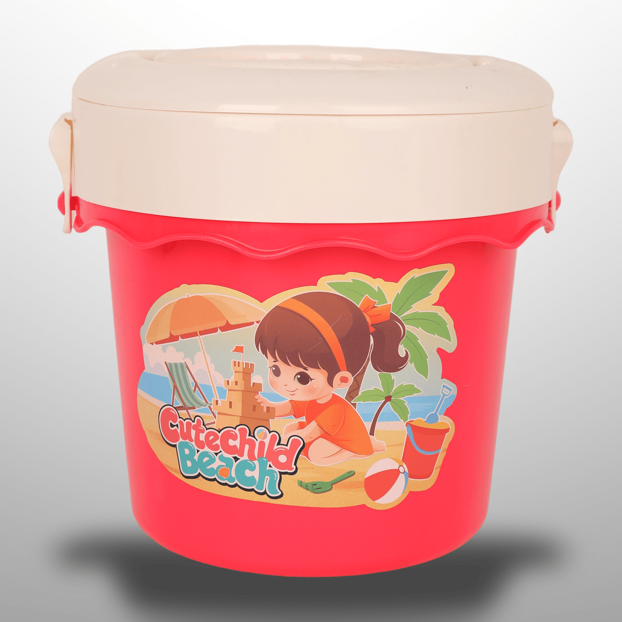 Kids Beach Toys Bucket Sets 9Pcs - Image 3