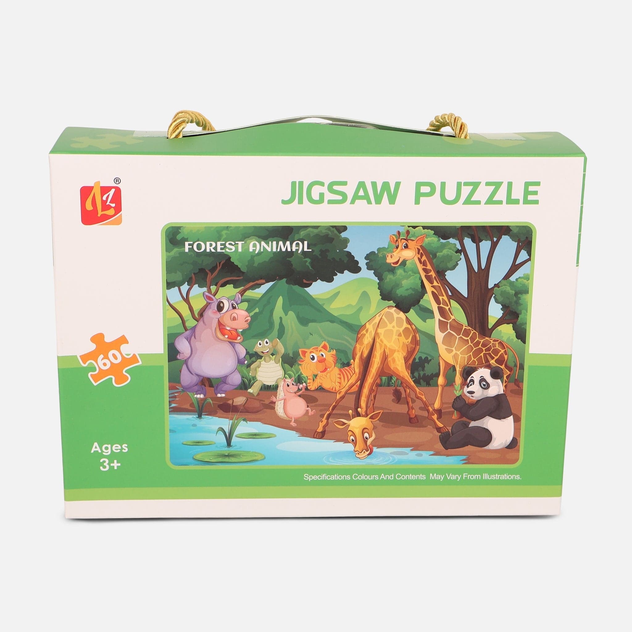 Puzzle Toy Forest Animals 60Pcs