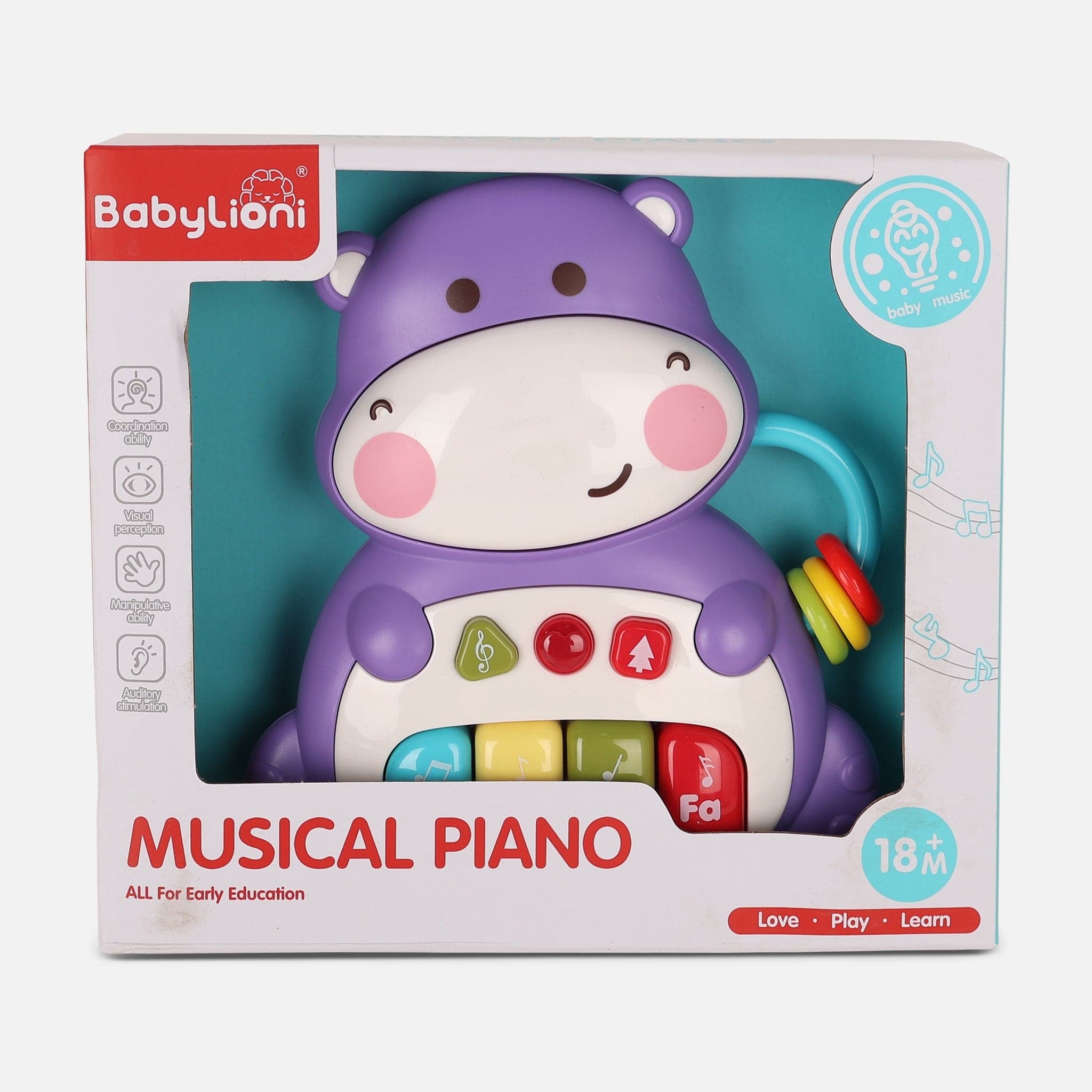 Hippo Electronic Organ For Kids With Music - Image 2